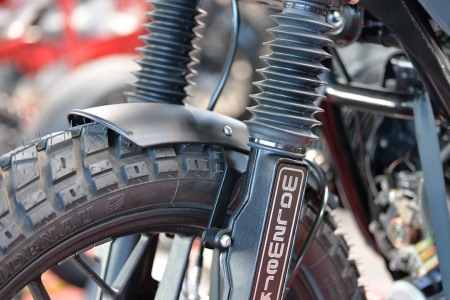 front fender, twin shock